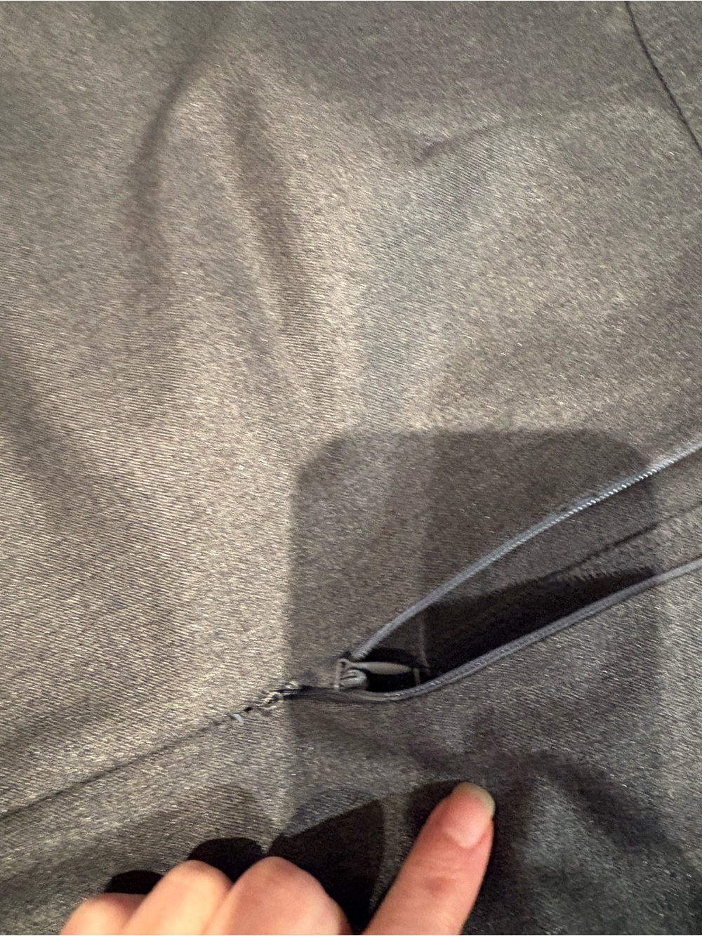 3/15$ Women's Black Straight Midi Skirt - Picture 3 of 4